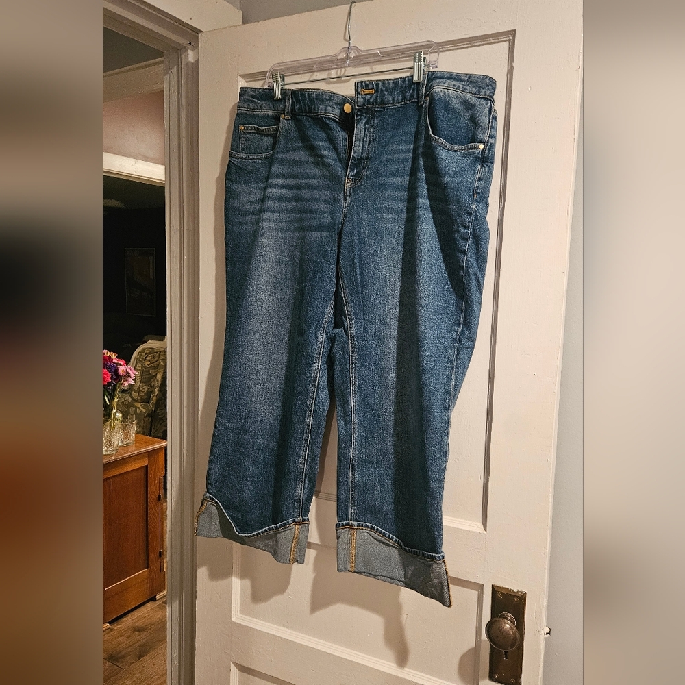 Talbot's Ankle Cuff Women's Jeans, Size 16W